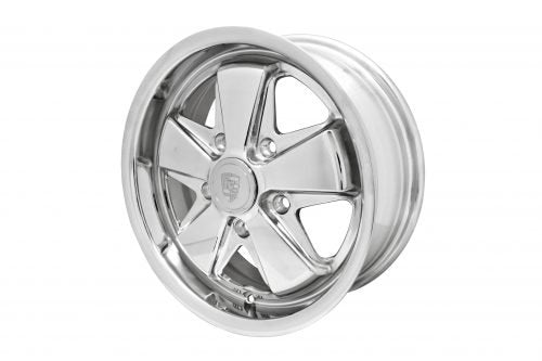 911 Alloy, Polished, 15x6, 5x130 Bolt Pattern, 4 7/8" BS