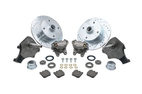 Front Disc Brake Kit Ball Joint Suspension (2 ½” Drop) 4/130 Bolt Pattern