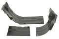 Black Heater Channel Kit (3 piece)