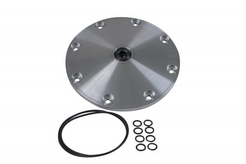 Silver 8-Bolt Mag X-Plate