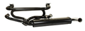 Premium Exhaust System With Single Quiet Muffler Bug 1966-73