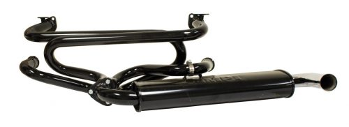 Premium Exhaust System With Single Quiet Muffler Bug 1966-73