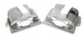 Chrome Dual Port Cylinder Shrouds (Pair)