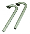 Stainless Steel Deluxe J-Tubes (Pair)