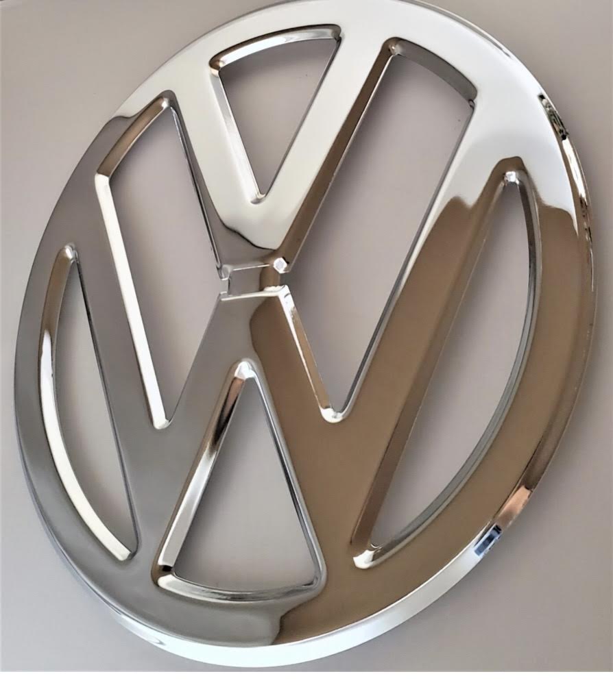 Chrome Polished Stainless Steel Emblem Bus 1950-67