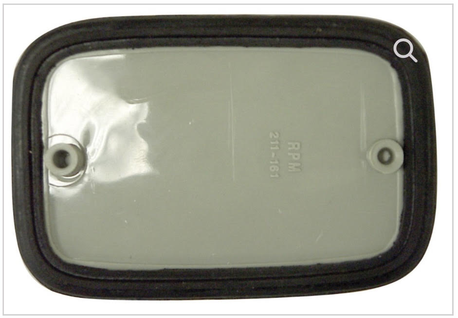 Front Side Reflector Base Bus 1970-79 (Pair)
