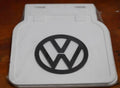 White VW Mud Flaps
