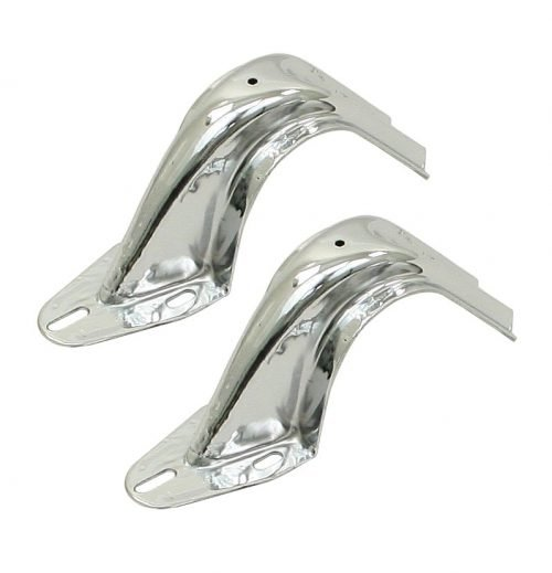 Chrome Deck Lid Brackets (Pair)