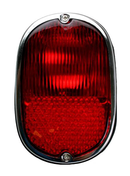Red Tail Light Single Bulb Assembly Bus 1962-71