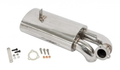 Stainless Steel Side Flow Muffler Bug 1966-73