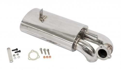 Stainless Steel Side Flow Muffler Bug 1966-73
