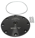 Black 8-Bolt Mag X-Plate