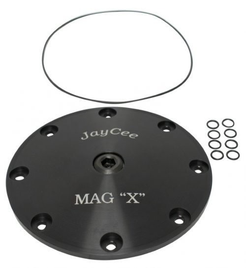Black 8-Bolt Mag X-Plate