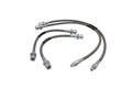 4-Piece Braided Stainless Brake Line Kit Bug 1958-64