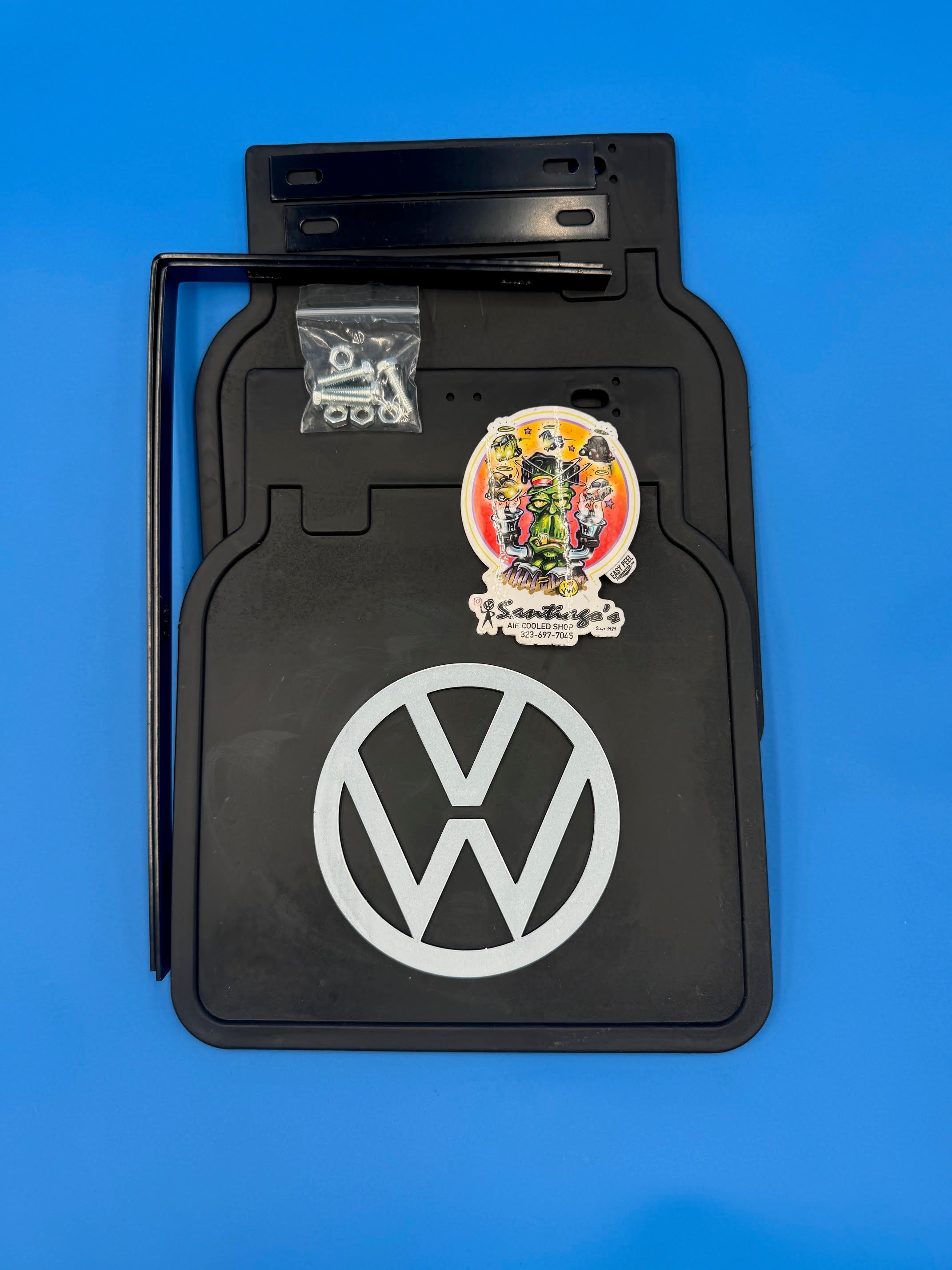 Black VW Mud Flaps