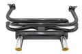 Black with Chrome Tips Exhaust System 2-Tip GT