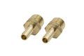1/2" Male with 3/8" Hose Barb (2 pack)
