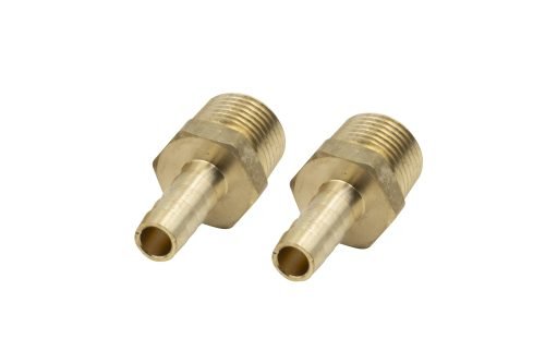 1/2" Male with 3/8" Hose Barb (2 pack)