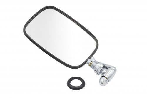 Left Black Trim Mirror Bug 1968 & Later