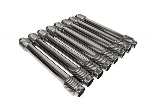 Stainless Push Rod Tube Without Seals (Set of 8)