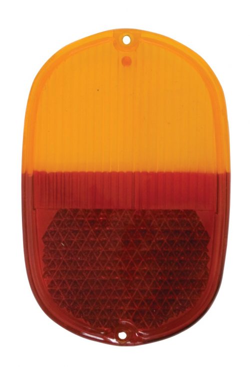 Amber/Red Tail Light Lens Bus 1962-71 (Pair)