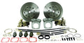 Rear Disc Brake Kit I.R.S. Bug 1968-72, Double-Drilled 5x130 with 14x1.5mm Threads 5x4.75" with 12mm Threads, Deluxe Kit
