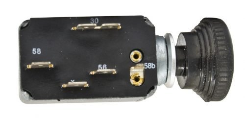 Headlight Switch 6 Prong Bug 1968-70