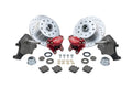 Front Disc Brake Kit Ball Joint Suspension (2 ½” Drop) Double Drilled Discs
