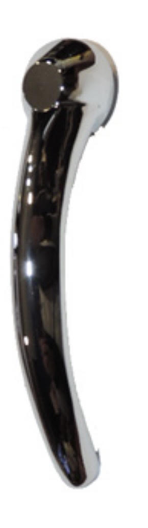 Chrome Door Lever Release Handle Bus Up To 1964 (Pair)