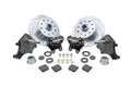 Front Disc Brake Kit Ball Joint Suspension (2 ½” Drop) Double Drilled Discs