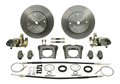 Rear Disc Brake Kit, Swing Axle Bug 1958-67, 4x130 with 14x1.5mm Threads Deluxe Kit