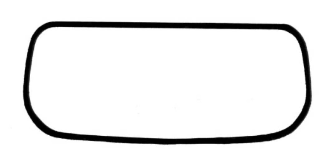 Rear Window Seal Ghia 1956-74