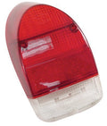 Tail Light Lens Red/White Bug 1971-72 (Left)