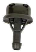 Black Windshield Washer Nozzle