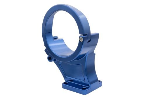 Anodized Blue Billet Alternator Stand