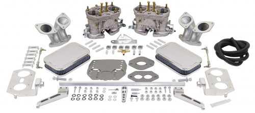 Dual Carburetor Kit 40mm HPMX Type 3 With Short Air Cleaners