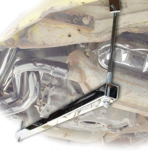 Chrome Rear Engine Brace Kit