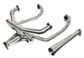 Stainless Steel Merged 4 into 1 Competition Exhaust System w/ Horizontal Swivel Stinger