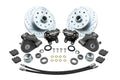 Front Disc Brake Kit K/L Suspension (2 ½” Drop) Double Drilled Discs