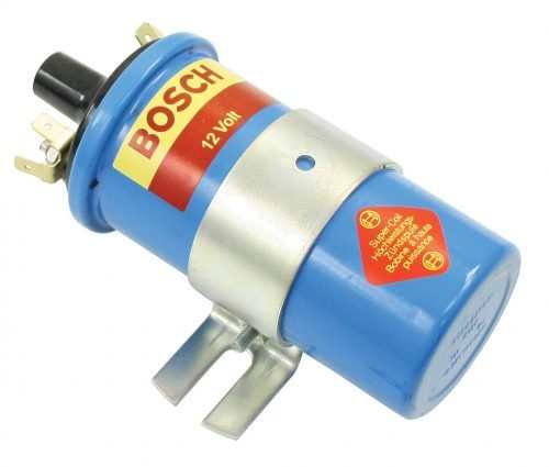 Bosch Blue Coil With Bracket 12-Volt Primary Resistance