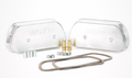 Vented Anodized Aluminum Finish Billet Valve Cover Set