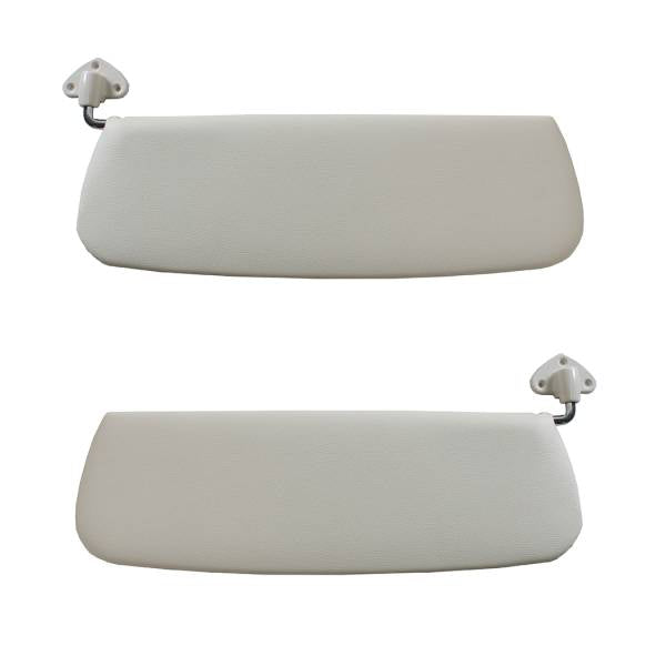 White Sun Visors Bus 1950-67 (Pair)