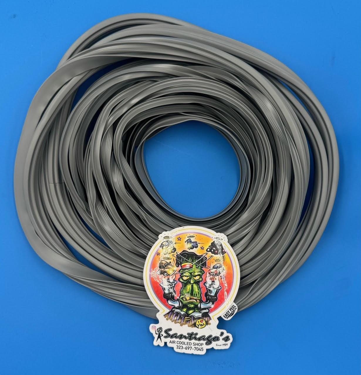 Grey Louvered Window Frame Seal Bus 1968-79