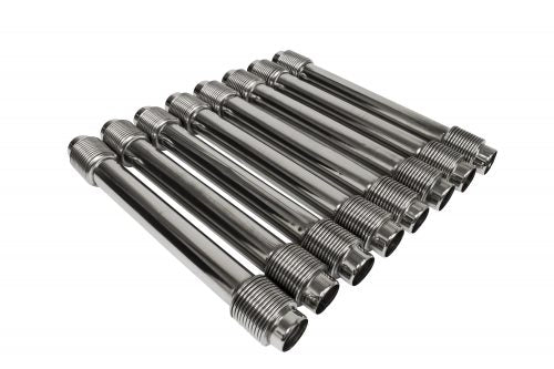Stainless Steel Push Rod Tube With Seals (Set of 8)