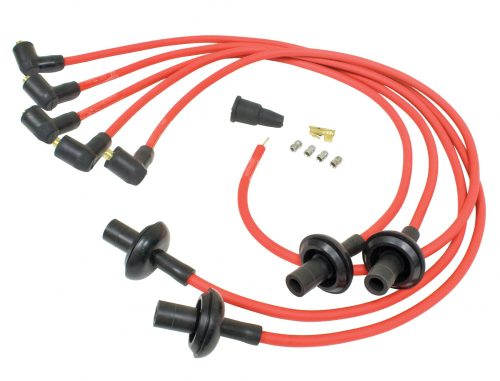 Red 90 Degree Megavolt Ignition Wires