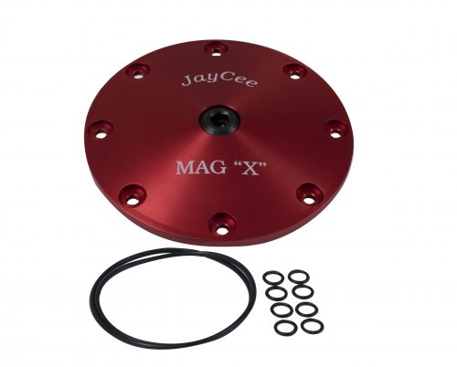 Red 8-Bolt Mag X-Plate