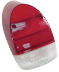Tail Light Lens Red/White Bug 1968-70 (Pair)