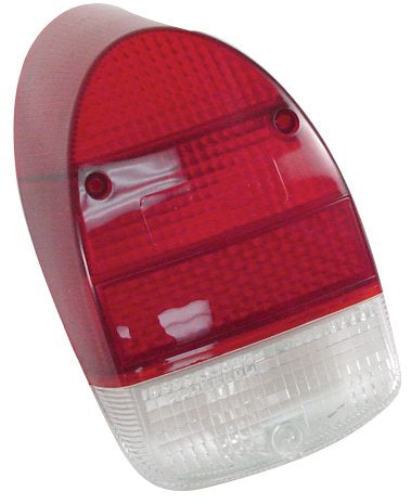 Tail Light Lens Red/White Bug 1968-70 (Pair)