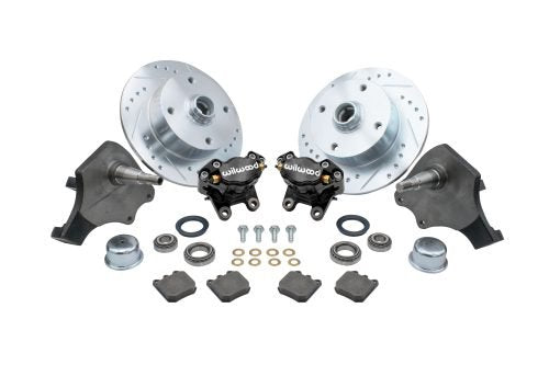 Front Disc Brake Kit Ball Joint Suspension (2 ½” Drop) 4/130 Bolt Pattern