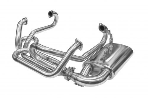 Sideflow Stainless Steel Exhaust System Bug w/ Stock Width Engines
